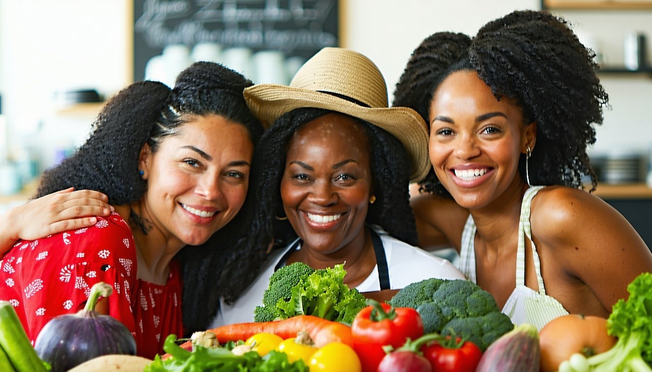 Community members embracing healthy living